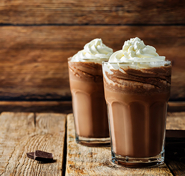 Bar à chocolat chaud